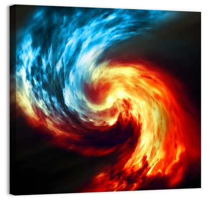 Smoke Swirl Wall Art