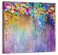 Ethereal Hanging Floral Abstract Wall Art