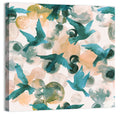 Flying Birds Pattern Wall Art