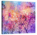 Cherry Blossom Canopy Illustration Wall Art