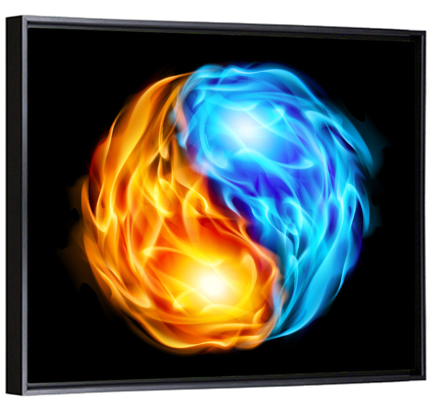 Yin & Yang Symbol Wall Art