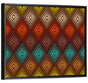 Dot Geometric Pattern Wall Art