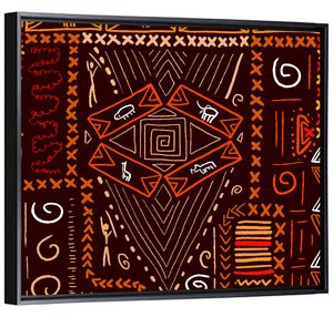 African Art Pattern Wall Art