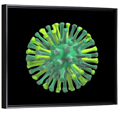 Micro Cell Of Bird Flu Wall Art