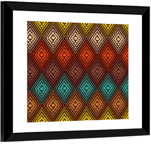 Dot Geometric Pattern Wall Art