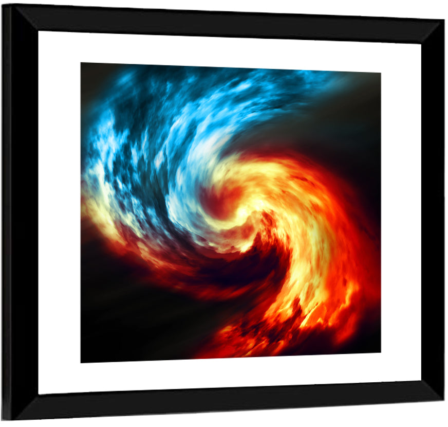 Smoke Swirl Wall Art