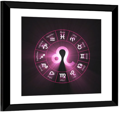 Leo Light Flare Wall Art