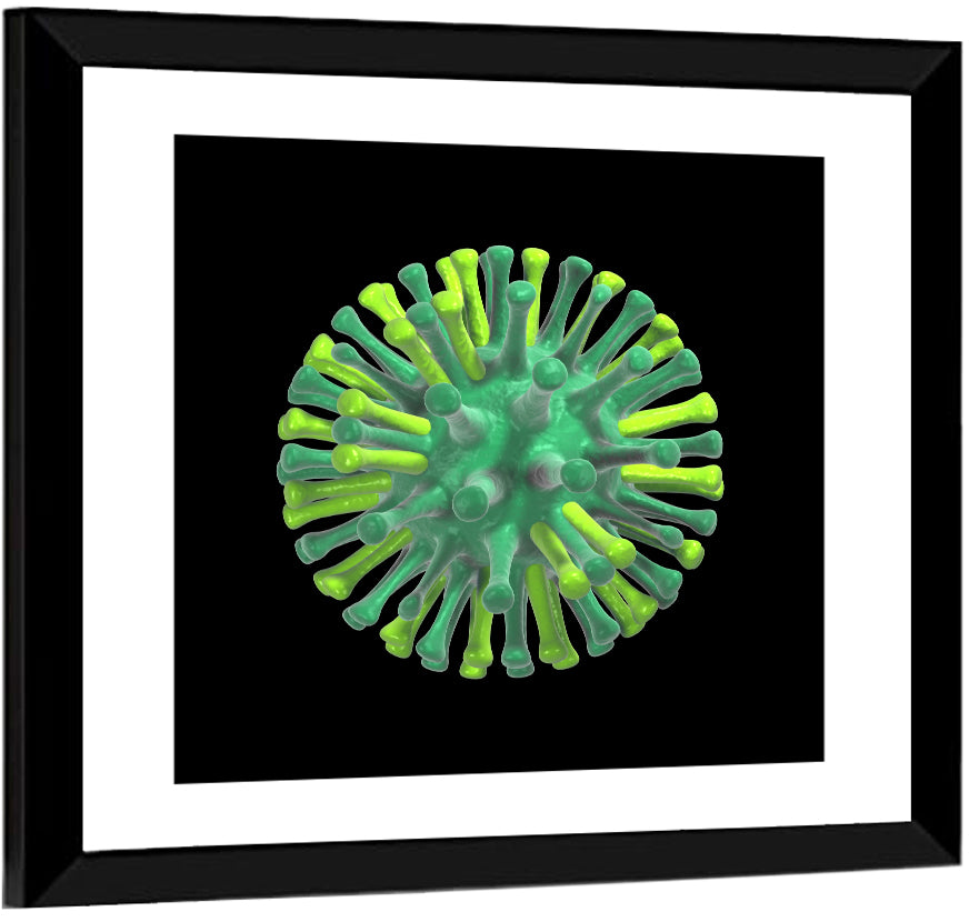 Micro Cell Of Bird Flu Wall Art