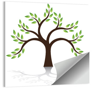 Tree Vector Illustration Wall Art