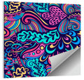 Playful Floral Seamless Pattern Wall Art
