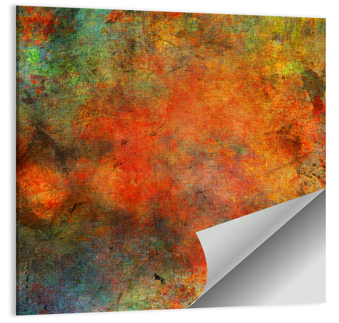 Bright Autumn Texture Wall Art as a poster print