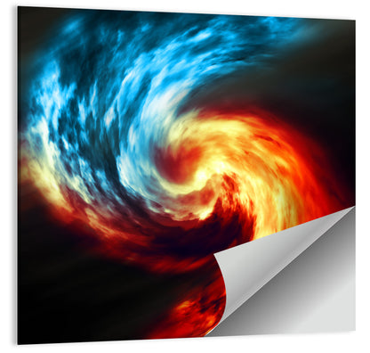 Smoke Swirl Wall Art