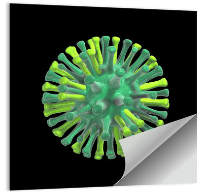 Micro Cell Of Bird Flu Wall Art