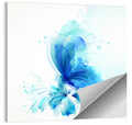 Blue Watercolor Butterfly Wall Art