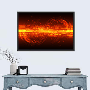 Technology Circuit Board Wall Art