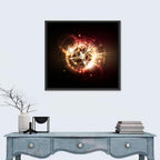 Steampunk Time Machine Concept Wall Art