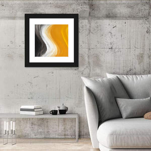 Oil Painted Curves Wall Art