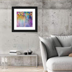 Ethereal Hanging Floral Abstract Wall Art