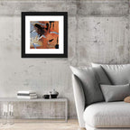 Barking Dog Gestural Abstract Wall Art