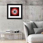 Close-up Eyeball Illustration Wall Art