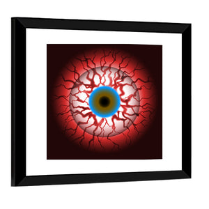 Zoomed Eyeball Wall Art